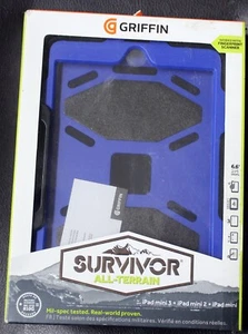 GRIFFIN SURVIVOR ALL-TERRAIN IPAD MINI 1/2/3 (BLUE/BLACK) - GB35921-3 - Bild 1 von 4