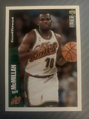 1996-97 Collector's Choice Basketball #143 Nate McMillan - Image 1 of 2