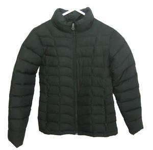 Alpine Design Damen (Größe Small) schwarze gefütterte Winterjacke Entendaunenmantel - Bild 1 von 5