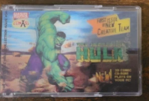 THE INCREDIBLE HULK Marvel 2003 X3D 3-D Sealed COMIC CD Rom ISSUE #34 Motion NEW - Picture 1 of 3