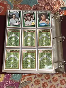 1988 Topps baseball cards ~ FULL COMPLETE SET #1-792 ~ Tom Glavine RC - Picture 1 of 13