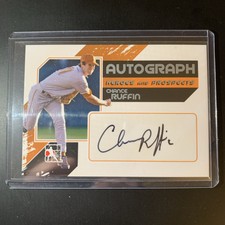 2011 In The Game Chance Ruffin Heroes & Prospects Silver Parallel Prospect Auto