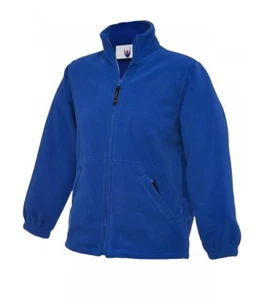 PREMIUM ERWACHSENE THERMO MICRO FLEECES ROYALBLAU FLEECE JACKE GR XXL 48-50 CH - Bild 1 von 1