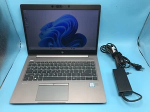 HP ZBook 14u G5 14" Core i7-8550U 1.80GHZ 16GB RAM 512GB SSD Windows 11 Pro - Picture 1 of 15