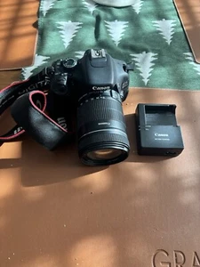 Canon Eos 600d Digital Camera With 18-135mm Lens Plus Charger! Canon DS126311 - Picture 1 of 16