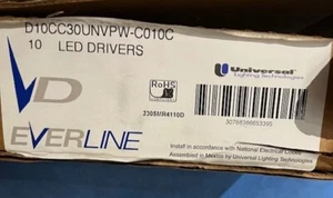 Universal Everline D10CC30UNVPW-C Universal EVERLINE Constant Current Programmab - Picture 1 of 2