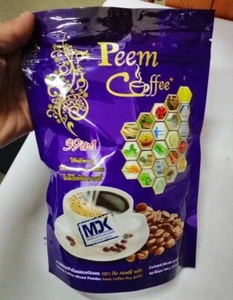 3 x Peem Coffee Hierbas 39 en 1 Mezcla Instantánea Polvo para Amante Saludable Sin Azúcar - Imagen 1 de 14