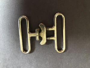 sewing New Not Packaged Silver buckle toggle vintage - Picture 1 of 3