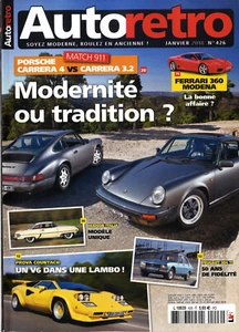 AUTO RETRO n°426 1/2018 PROVA COUNTACH PORSCHE 911 CARRERA 4/CARRERA 3.2 FERRARI - Bild 1 von 1