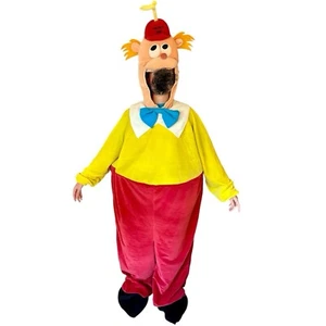 VTG Disney Store Tweedle Dum Costume Alice In Wonderland One Piece Suit Adult M - Picture 1 of 24