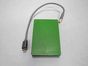 Seagate 4TB Green Xbox External Hard Drive USB 3.0 for Xbox One, Series X|S, PC - Picture 1 of 2
