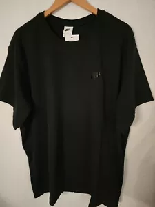 Nike Sportswear Camiseta Tejida Ligera Talla 2XL Negra DM6585-010 Nueva con Etiquetas - Imagen 1 de 2