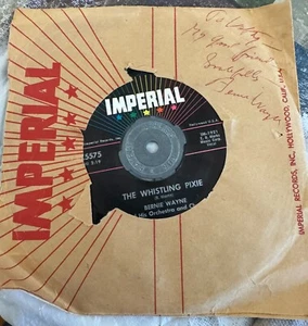 BERNIE WAYNE AUTOGRAPH SIGNED LP COMPOSER MISS AMERICA "THERE SHE IS" - Picture 1 of 1