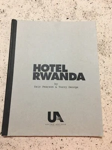 vintage 1990s screenplay 'Hotel Rwanda' movie script booklet 128 pgs. - Picture 1 of 4