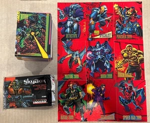 1993 Marvel Universe Series 4 COMPLETE Set #1-180 Plus #1-9 2099 Red Foil Insert - Picture 1 of 11
