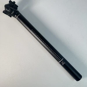 Specialized Black Aluminum Seatpost 27.2 350mm Alloy Rail - Picture 1 of 10
