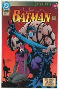 Batman #498 1st Print Knightfall Part 15 Bane Catwoman Robin DC Comics 1993 - Picture 1 of 1