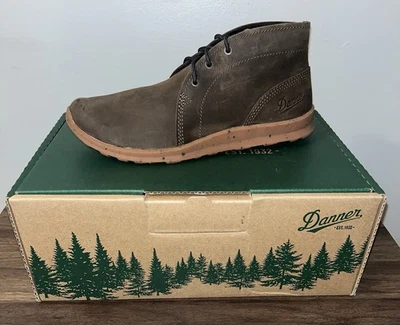 Danner Mujer 4.5" Cuero Ligero Bosque Chukka Timberwolf Talla 7.0 M Nuevo Foto 1 de 4