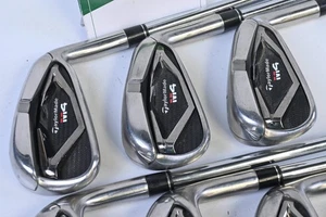 Taylormade M4 Irons / 5-PW+SW / Regular Flex KBS Max 85 Shafts - Picture 1 of 7