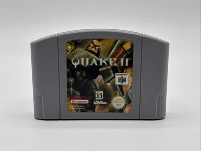 N64 Quake II 2 Spiel Modul Nintendo 64 PAL Game Cartridge NUS-006 Activision - Bild 1 von 2