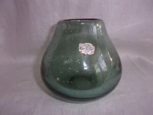 Vintage vase Bullé FÜGER - verre