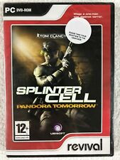 PC Dvd-rom Ubisoft Tom Clancy's Splinter Cell Pandora Tomorrow Revival