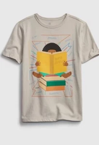 Gap Kids Black History Graphic Tee Size XXL (14) Unisex Beige Short Sleeve NWT - Picture 1 of 3