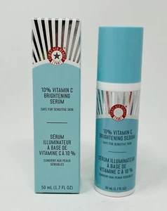 First Aide Beauty 10% Vitamin C Brightening Serum 1.7oz/50ml Sensitive Skin NIB - Picture 1 of 5