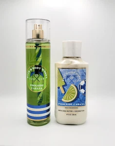 Bath & Body Works Poolside Cabana Fragrance Body Mist & Body Lotion Set of 2 - Picture 1 of 1