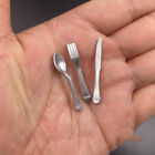 1/12 Scale Tableware Model Knife Fork Spoon Plastic for 12" Figure