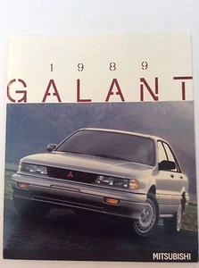 1989 Mitsubishi Galant 20-page Original Car Sales Brochure Catalog RARE - Bild 1 von 3