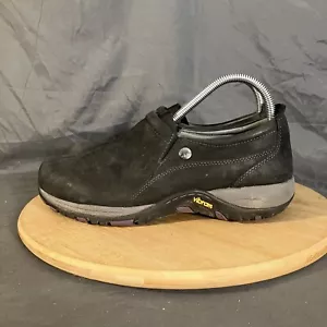 Dansko Patti Hiking Shoes Womens 7/38 Black Leather Casual Waterproof Sneakers - Picture 1 of 12
