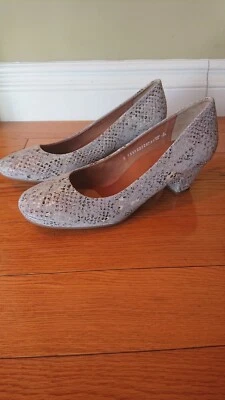 Zapatos de tacón de cuero para mujer Mephisto talla US 10,5 EU 8 Foto 1 de 4