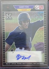 Harry Ford 2021 Leaf Pro Set Black Mojo Autograph #’d/5 PA-HF1