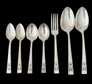 ONEIDA Coronation Community Silverplate Serving Spoons + More 7 Pcs Replacement - Picture 1 of 19