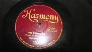 JULIE WINTZ / THE ASTORITES HARMONY 78 RPM RECORD 438 MAGNOLIA /ONE O'CLOCK BABY - Picture 1 of 2