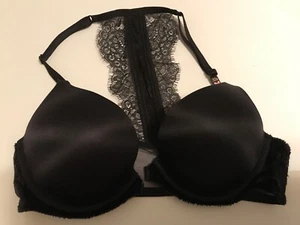 Victorias Secret NWT Racerback BOMBSHELL Bra Panty Set 32B,XS U Pick Panty Black - Picture 1 of 12