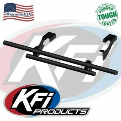 Polaris Ranger Mid Size 400 500 570 EV ETX 2011+ & Crew KFI Rear Bumper Black Foto 1 de 2