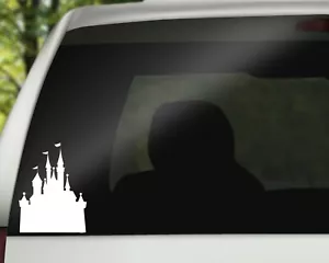 Adesivo decalcomanie castello Disney World vinile auto da parete bottiglia laptop impermeabile - Foto 1 di 9
