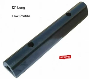 12" Long Loading Dock Bumper Rubber Low Profile Truck Trailer Dock Wall Protect - Picture 1 of 6
