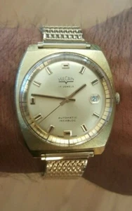 RELOJ PARA HOMBRE VULCAIN AUTOMÁTICO FECHA INCABLOC DE COLECCIÓN - Imagen 1 de 4