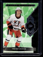2022-23 Upper Deck Black Diamond Green Trevor Zegras /10 #BDB-TZ