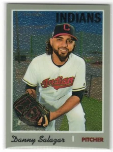 2019 Topps Heritage High Number Chrome #563 Danny Salazar #244/999 - Picture 1 of 1