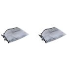 2x Golf Bag Rain Cover Hood Waterproof Clear Protection Cover With Hood For Golf