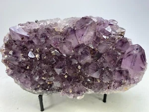 Large Amethyst Quartz Crystal Cluster Points with Stand US Seller! Free Ship! - Picture 1 of 6