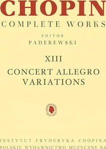 Konzert Allegro Variationen - Chopin Gesamtwerke Vol. XIII - Bild 1 von 1