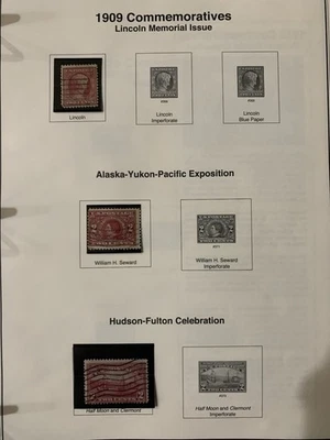 1909 Commemorative US #367, 370, 372 Stamps Used - Image 1 of 4