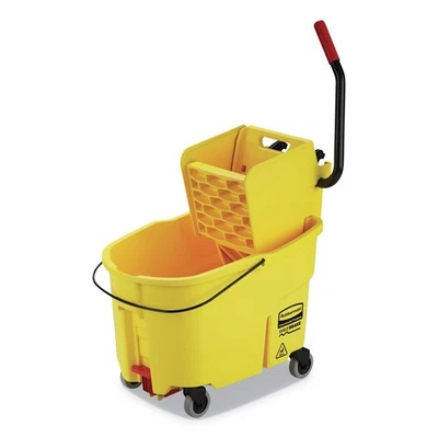 Rubbermaid Commercial FG618688YEL 44 qt. Combo de prensa lateral WaveBrake 2.0 - YL nuevo Foto 1 de 4