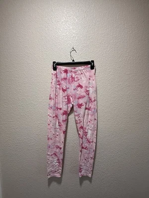 Женские флисовые пижамные брюки с принтом галстук-краситель Bobbie Brooks — размер S - Изображение 1 из 4