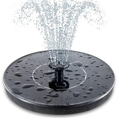Solar Bird Bath Fountains Pump, Upgrade 1.4W Solar Fountain with 6 Nozzle, St... - Image 1 of 4